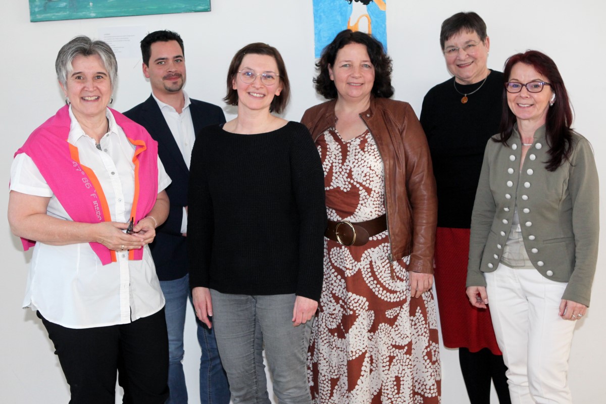 SPD-Landtagsabgeordnete Ruth Müller mit der Bundesvorsitzenden der SPD-Frauen, Maria Noichl (MdEP), zu Besuch bei der Landshuter AWO