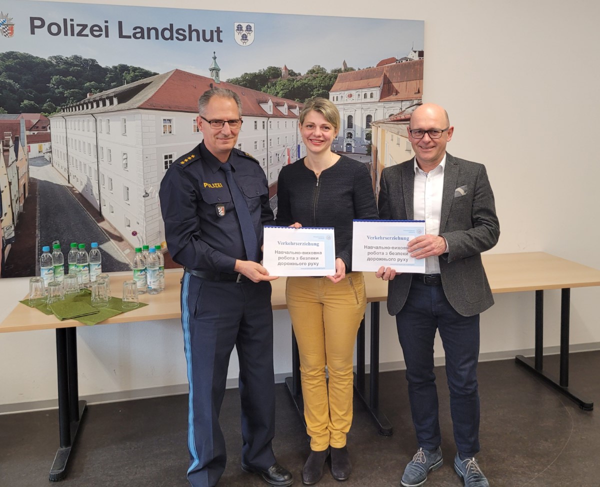 Pilotprojekt der Verkehrsprävention bei der Landshuter Polizei