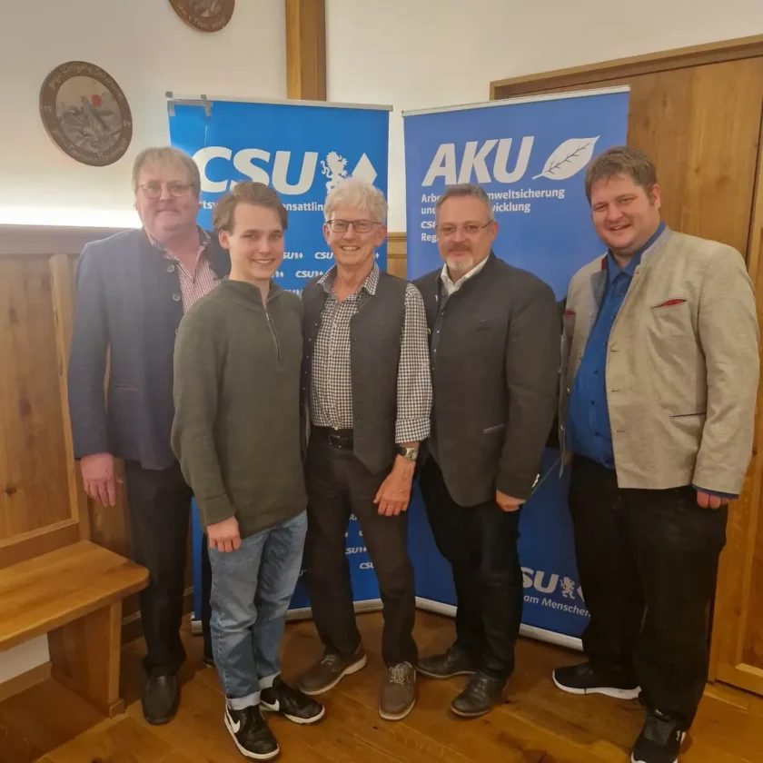 AKU stellt sich beim CSU-Ortsverband Frauensattling vor