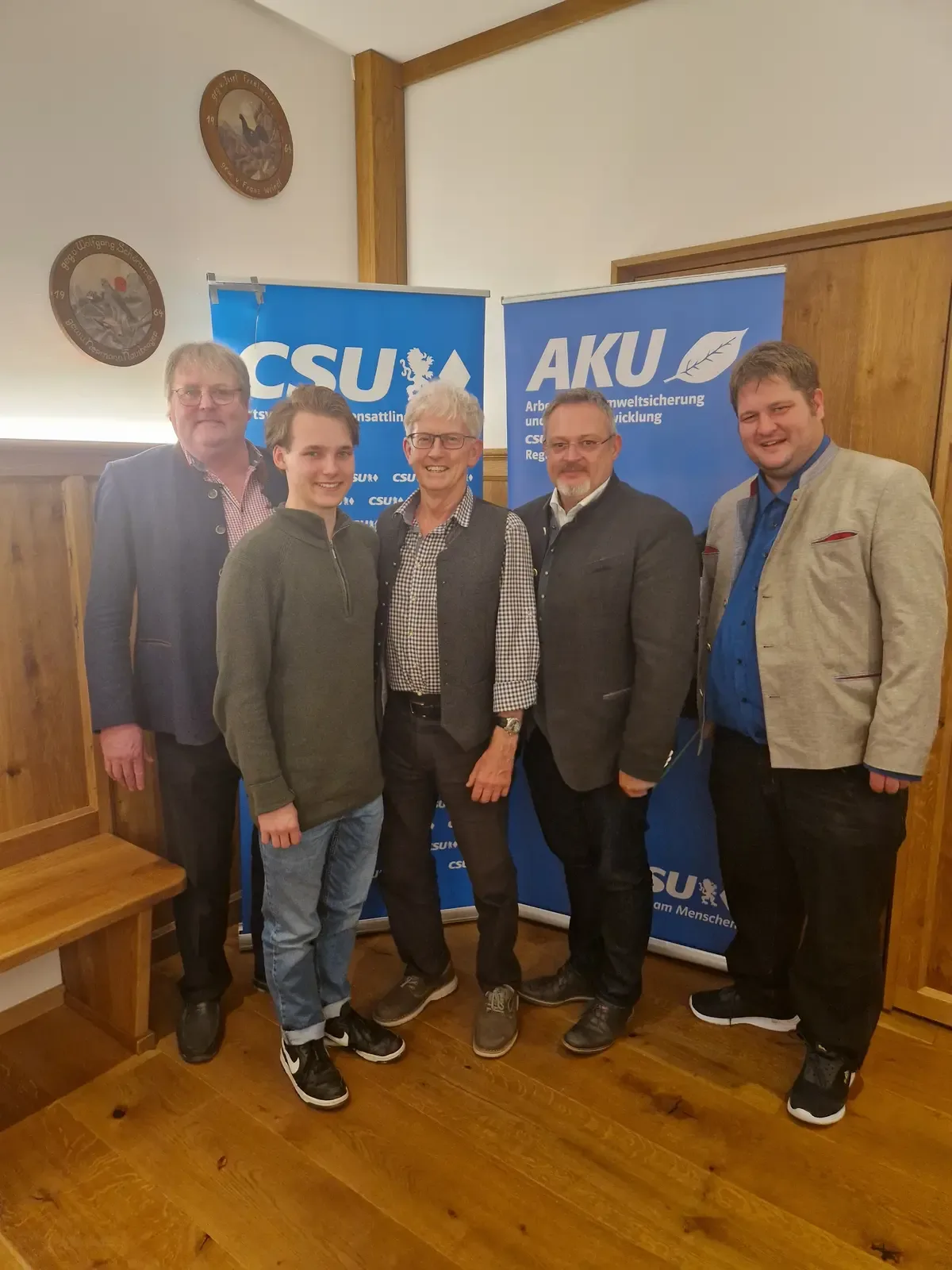 AKU stellt sich beim CSU-Ortsverband Frauensattling vor