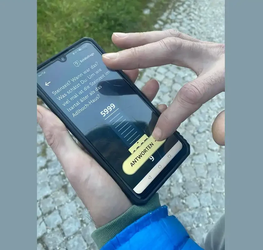 Digitale Zeitreise per App