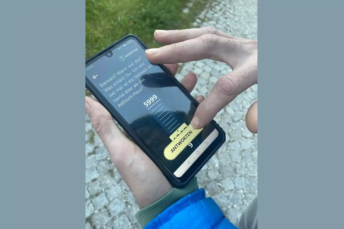 Digitale Zeitreise per App