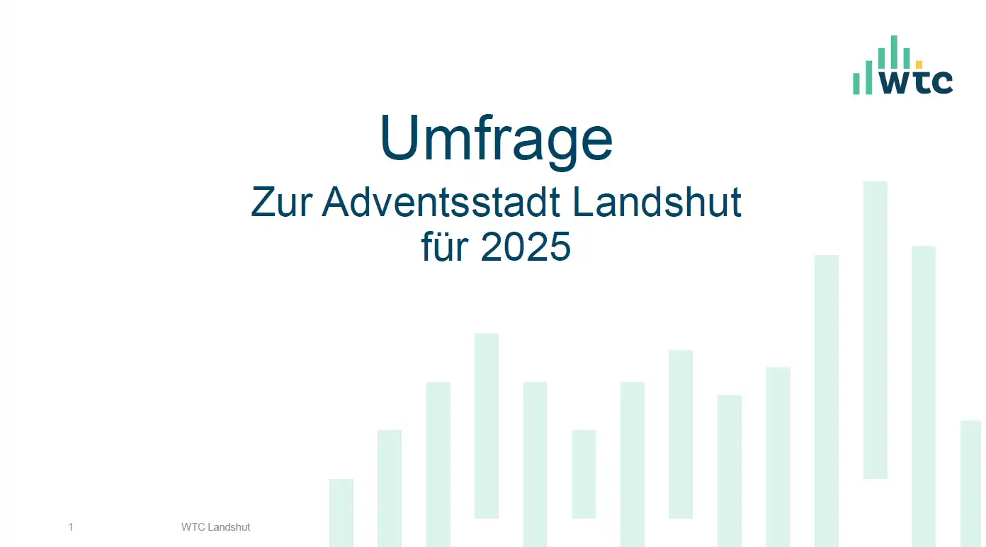 WTC-Umfrage zeigt: Adventsstadt Landshut ist wichtiger Standortfaktor – Weiterentwicklung und Ausbau gewünscht