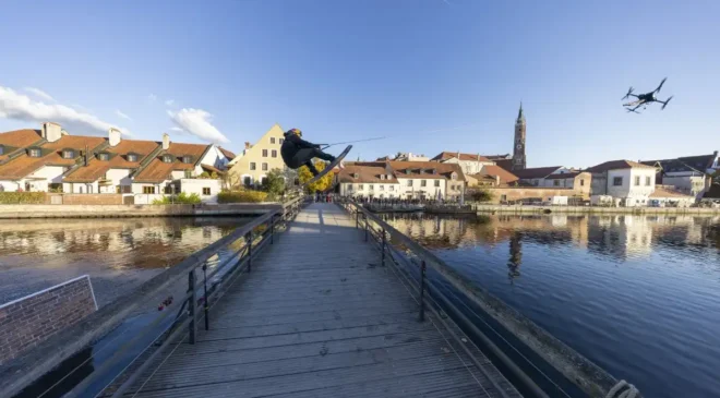 Premiere von „Droneboarding LA“ auf der Kinoleinwand