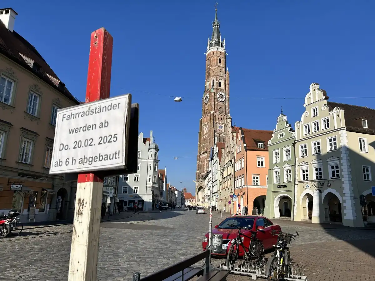 Neue Fahrradständer im Stadtgebiet