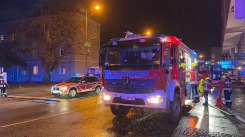 Kleinbrand in Tiefgarage