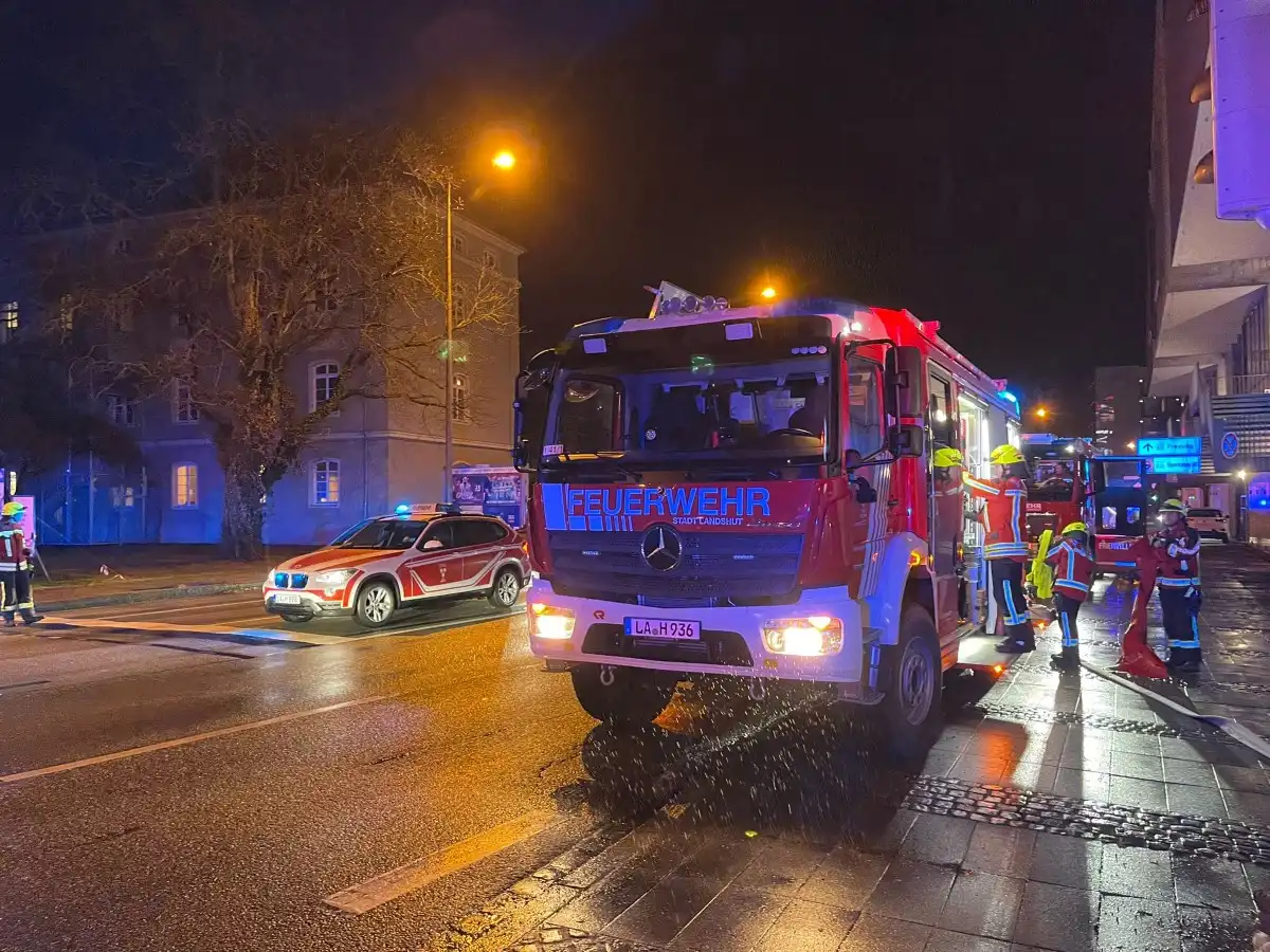 Kleinbrand in Tiefgarage