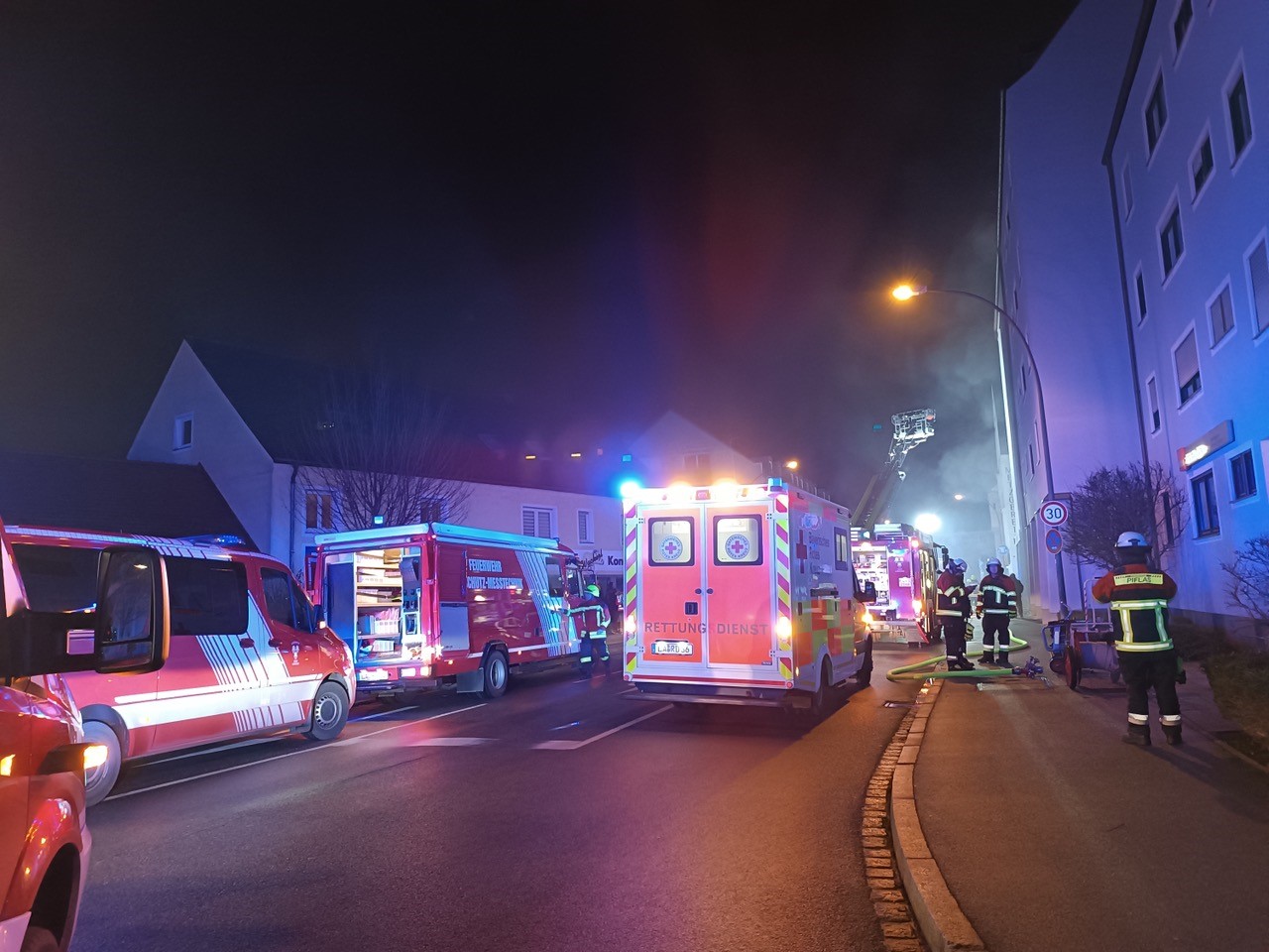 Kellerbrand in Landshut fordert Todesopfer und Verletzte