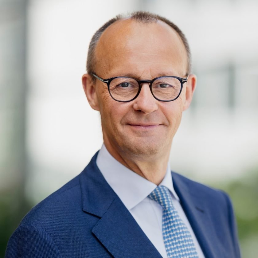 Friedrich Merz spricht am 7. August