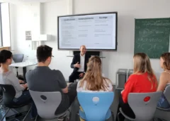 Bundestagsabgeordneter Oßner diskutiert mit Oberstufe des Gymnasiums Vilsbiburg