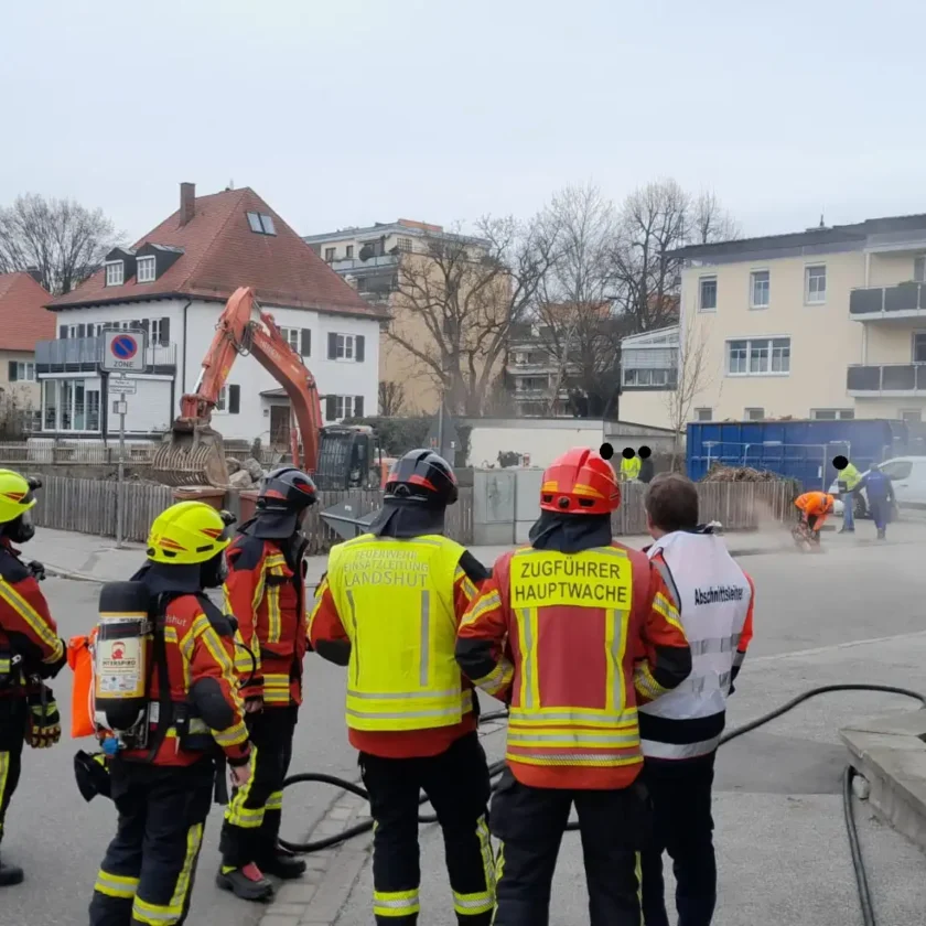 Gasleitung Landshut West