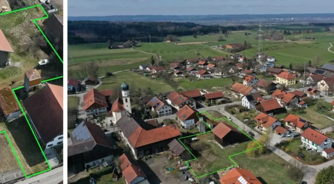 Grosszügiges Baugrundstück im Ortskern von Haunshofen