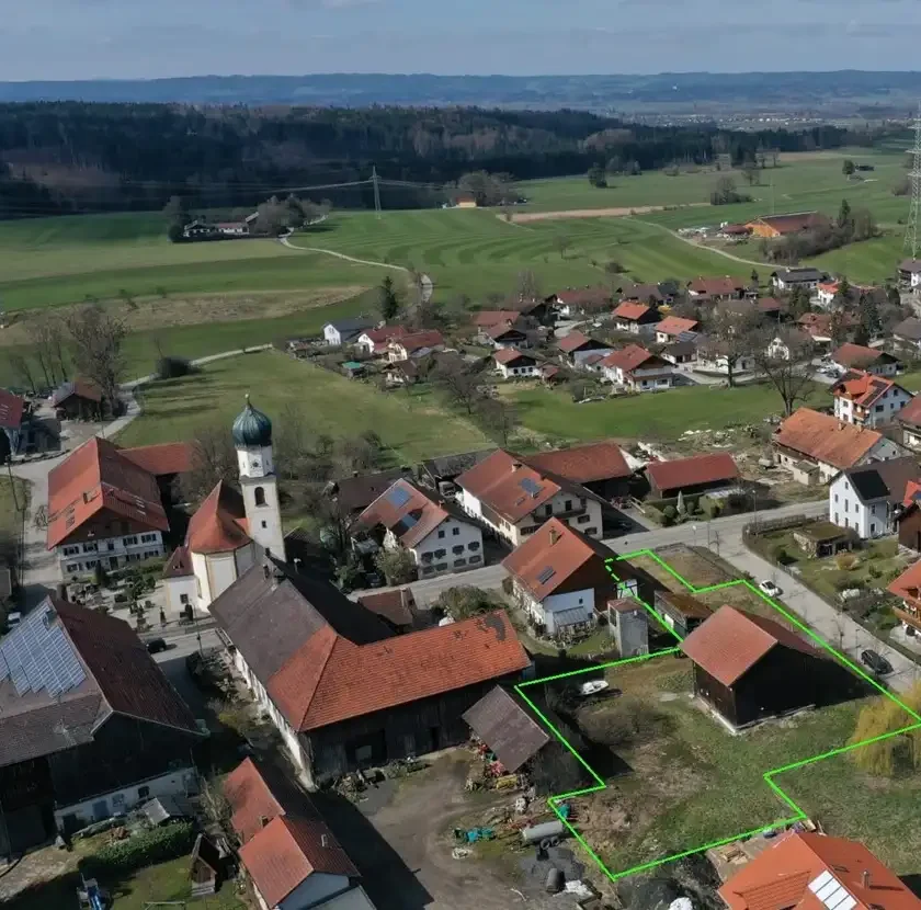 Traumgrundstück in Haunshofen, Gemeinde Wielenbach