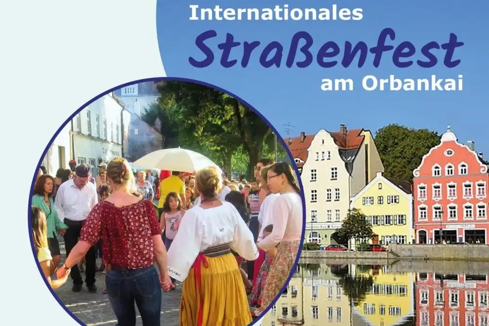 Internationales Straßenfest am Orbankai