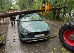 Heftiges Unwetter trifft Landshut - rund 100 Einsätze im Stadtgebiet Landshut