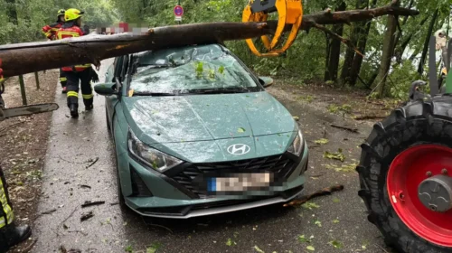 Heftiges Unwetter trifft Landshut - rund 100 Einsätze im Stadtgebiet Landshut