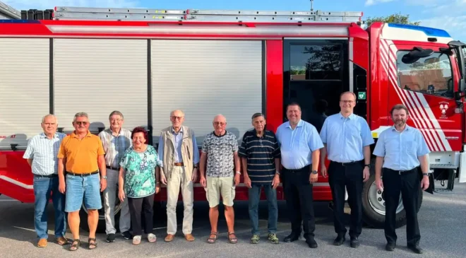 Doppeltes Jubiläum beim Löschzug Siedlung