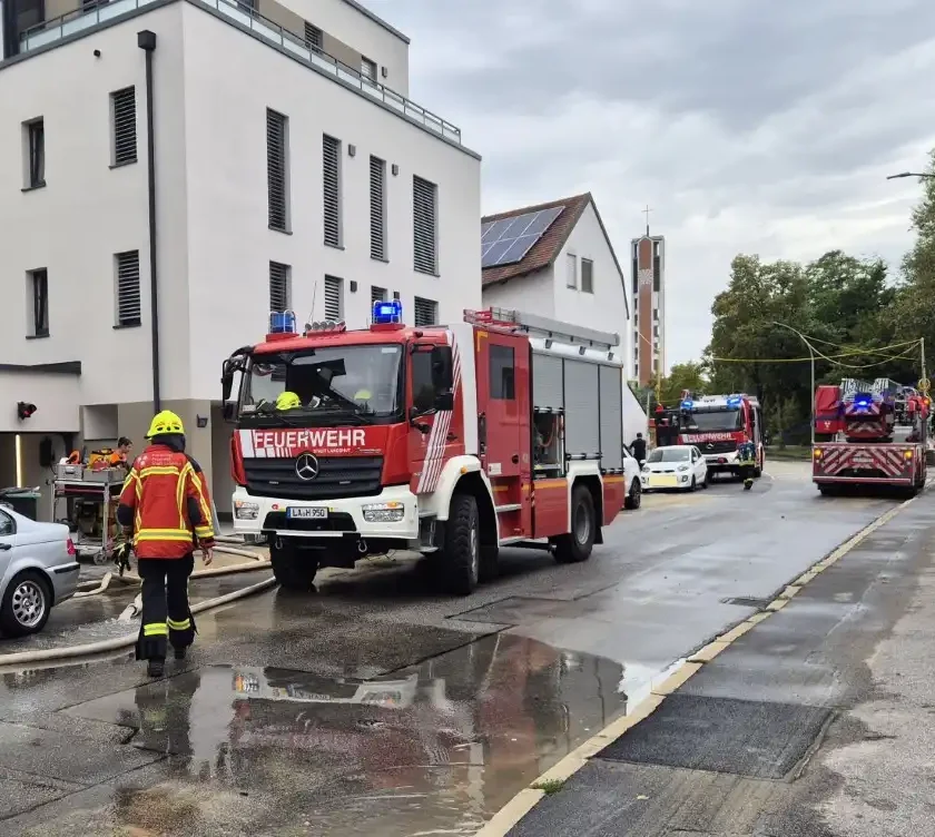 Wasserrohrbruch führt zu größerem Wasserschaden