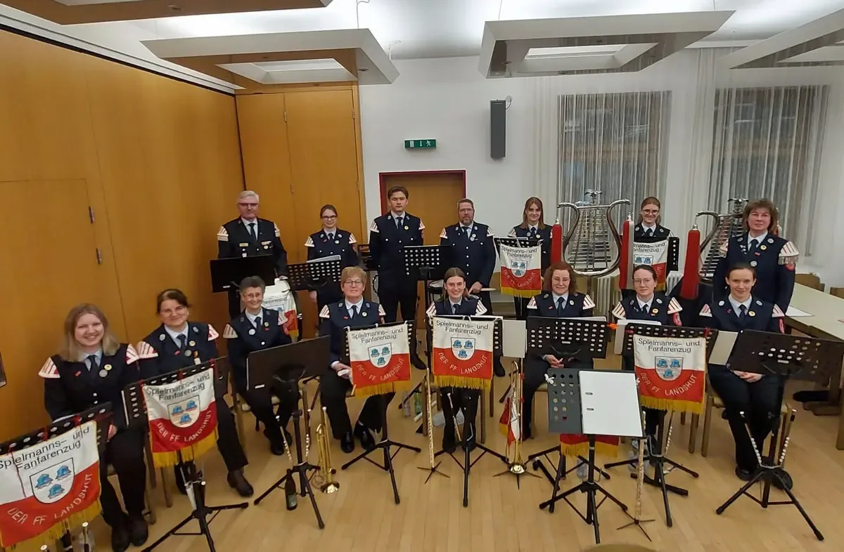 Großes Herbstkonzert des Spielmannszuges der FF Landshut am 7. November um 19:00