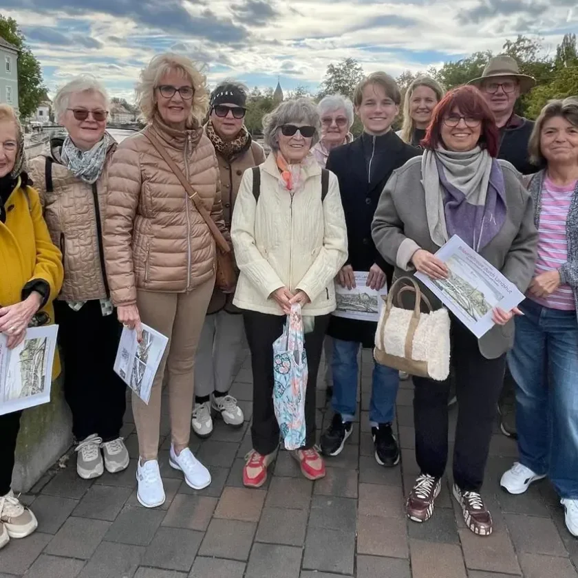 Frauen-Union auf Entdeckungstour durch Landshut - Bewahrung des historischen Wissens der Stadtgeschichte