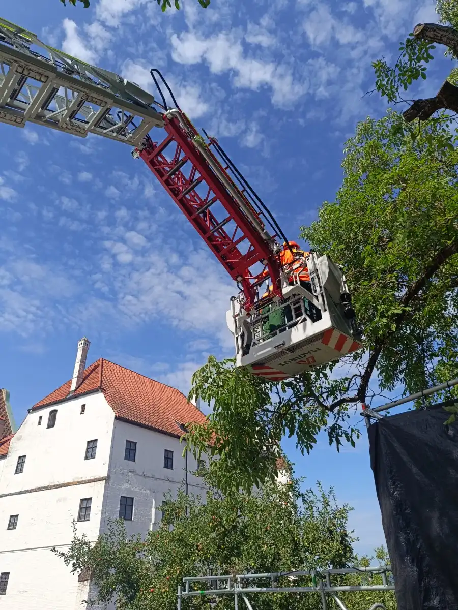 Heftiges Unwetter trifft Landshut - rund 100 Einsätze im Stadtgebiet Landshut