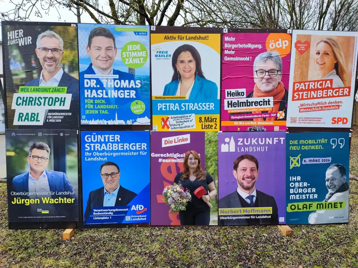 OB-Wahl in Landshut am 08. März 2026