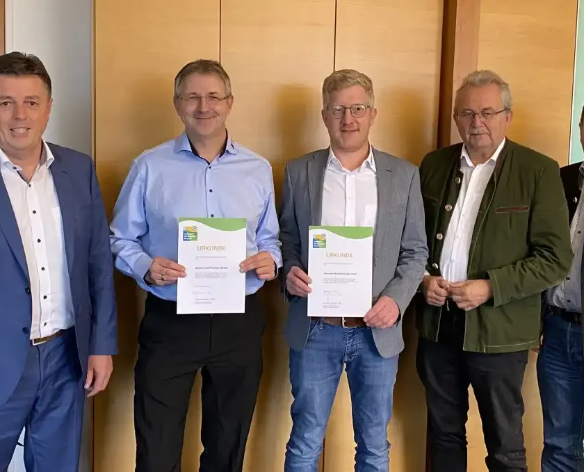 Seit langem vorbildliche Unternehmensführung für Klima und Umwelt