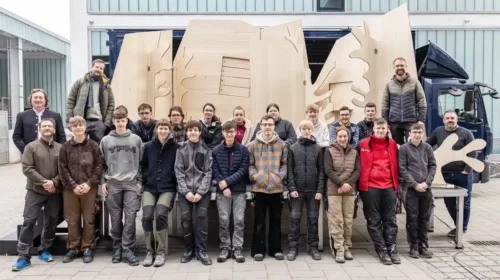 Bühnenkulisse für KULTURmobil