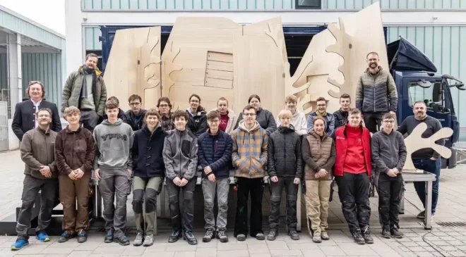 Bühnenkulisse für KULTURmobil