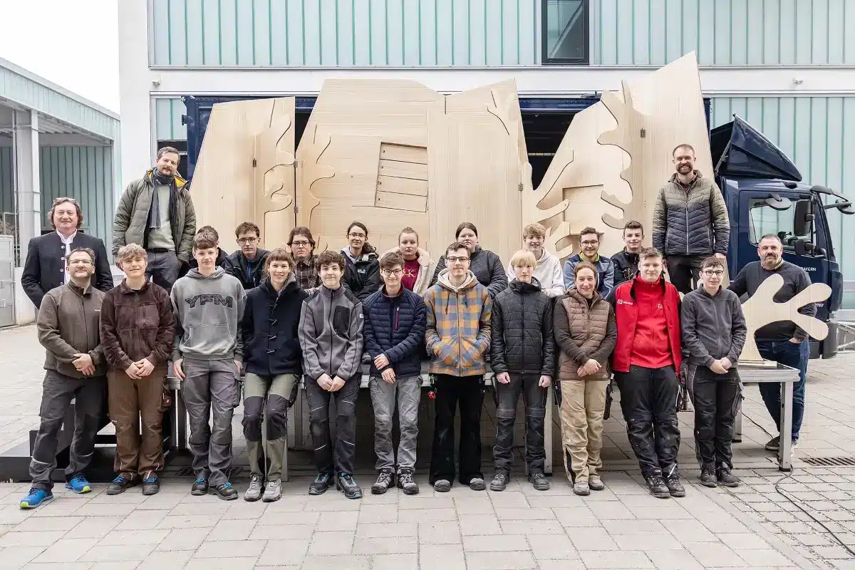 Bühnenkulisse für KULTURmobil