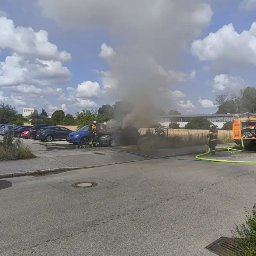 Einsatzreicher Samstag für die Landshuter Feuerwehr