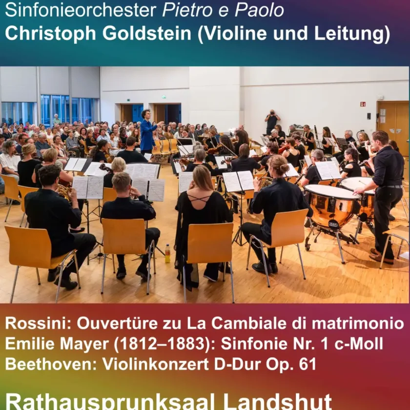 Christoph Goldstein - Sinfoniekonzert des Sinfonieorchesters „Pietro e Paolo“