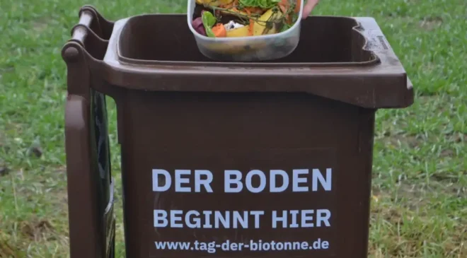 Der Boden beginnt in der Biotonne