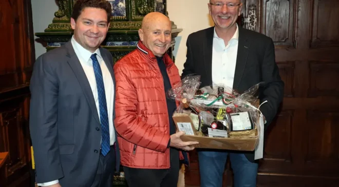 Hans Rampf wird Landshuter Ehrenbürger