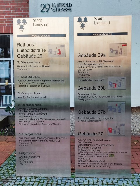 Rathaus 2 - Bürgerbüro Landshut