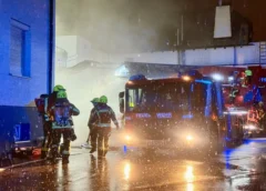 Rauchentwicklung in einer Landshuter Metzgerei