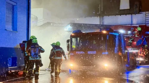 Rauchentwicklung in einer Landshuter Metzgerei