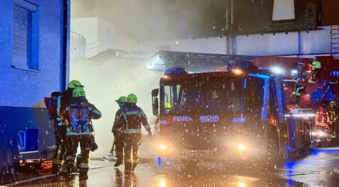 Rauchentwicklung in einer Landshuter Metzgerei