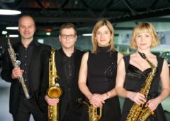 Musikgenuss für den guten Zweck Lions Club-Wohltätigkeitskonzert mit dem Saxophonquartett Saxofourte am 10. November