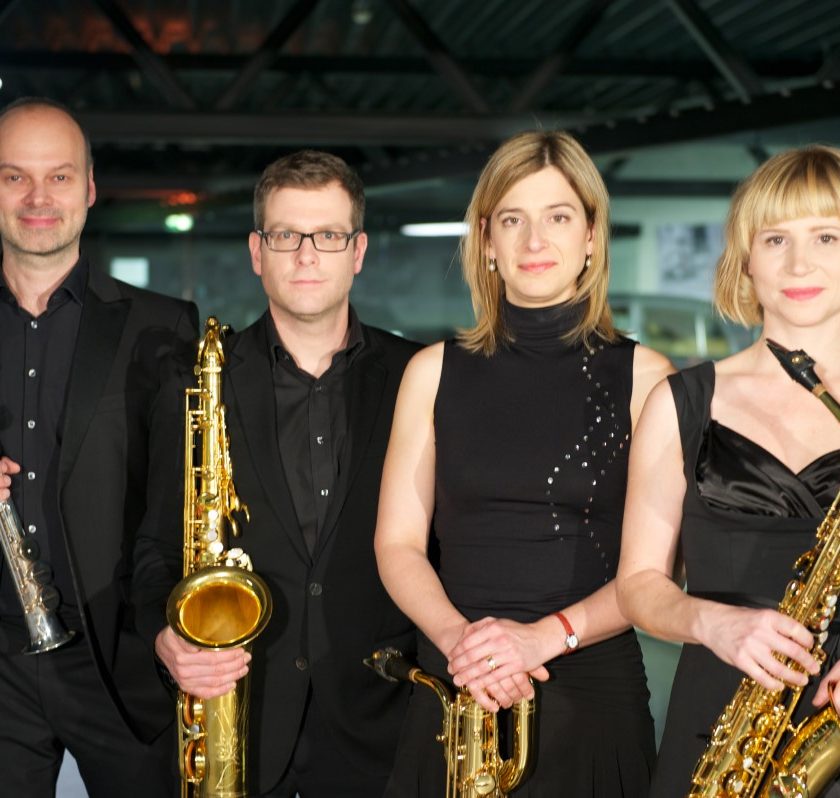 Musikgenuss für den guten Zweck Lions Club-Wohltätigkeitskonzert mit dem Saxophonquartett Saxofourte am 10. November