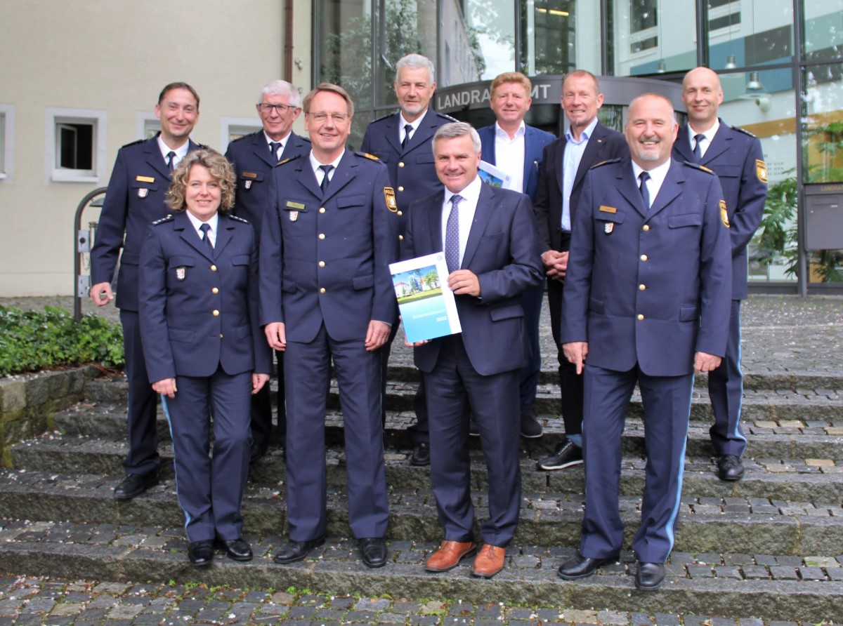 Sicherheitsgespräch zwischen Polizei und dem Landkreis Landshut