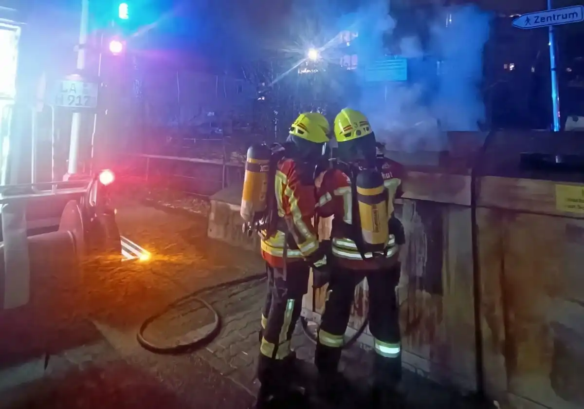 Silvesterbilanz der Landshuter Feuerwehr: Einige aber glücklicherweise keine größeren Feuerwehreinsätze rund um Silvester in Landshut