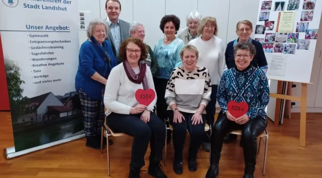 KREATIVE HANDARBEIT ERZIELT HOHE SPENDENSUMME