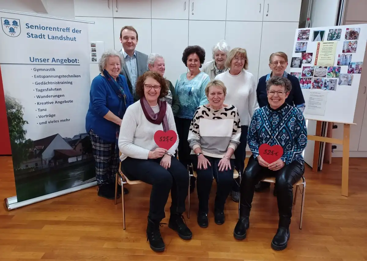 KREATIVE HANDARBEIT ERZIELT HOHE SPENDENSUMME