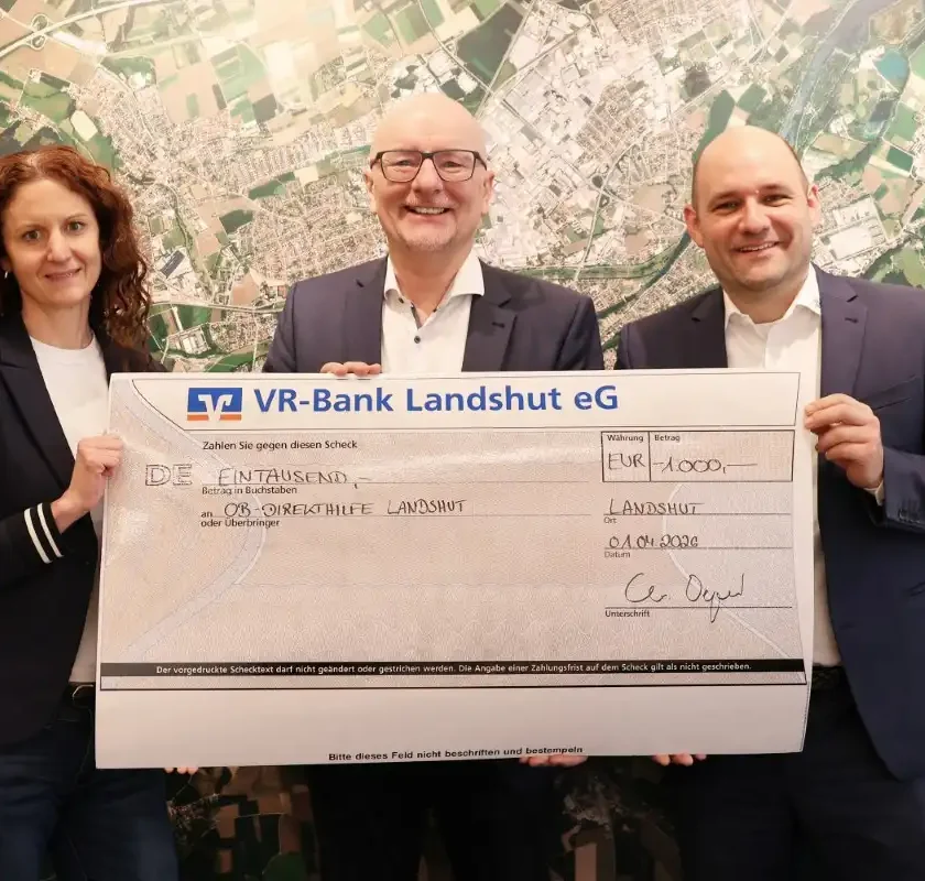 HIGHTECH-UNTERNEHMEN VX INSTRUMENTS SPENDET 1000 EURO