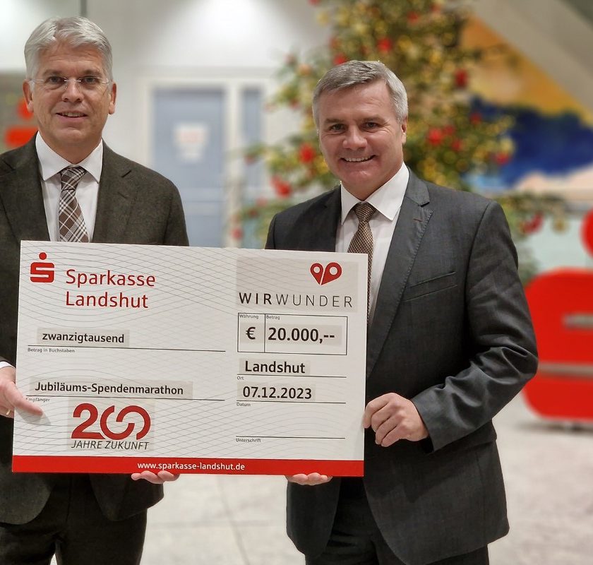 Neuer Rekord: Über 146.000€ an Spenden für den guten Zweck.