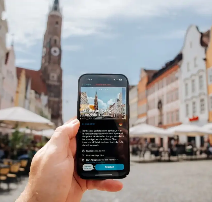 Mit dem Handy als Audioguide durch die Stadt