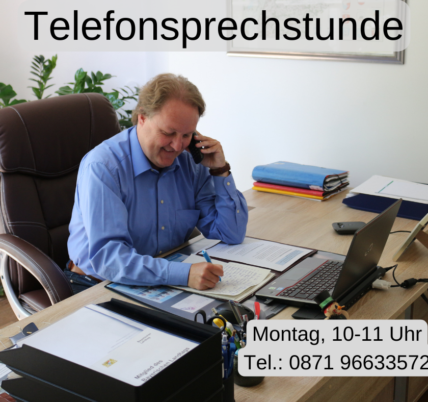 Telefonsprechstunde mit MdL Helmut Radlmeier