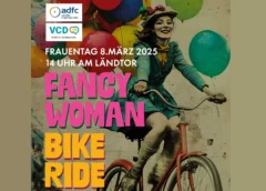 fancy women bike ride