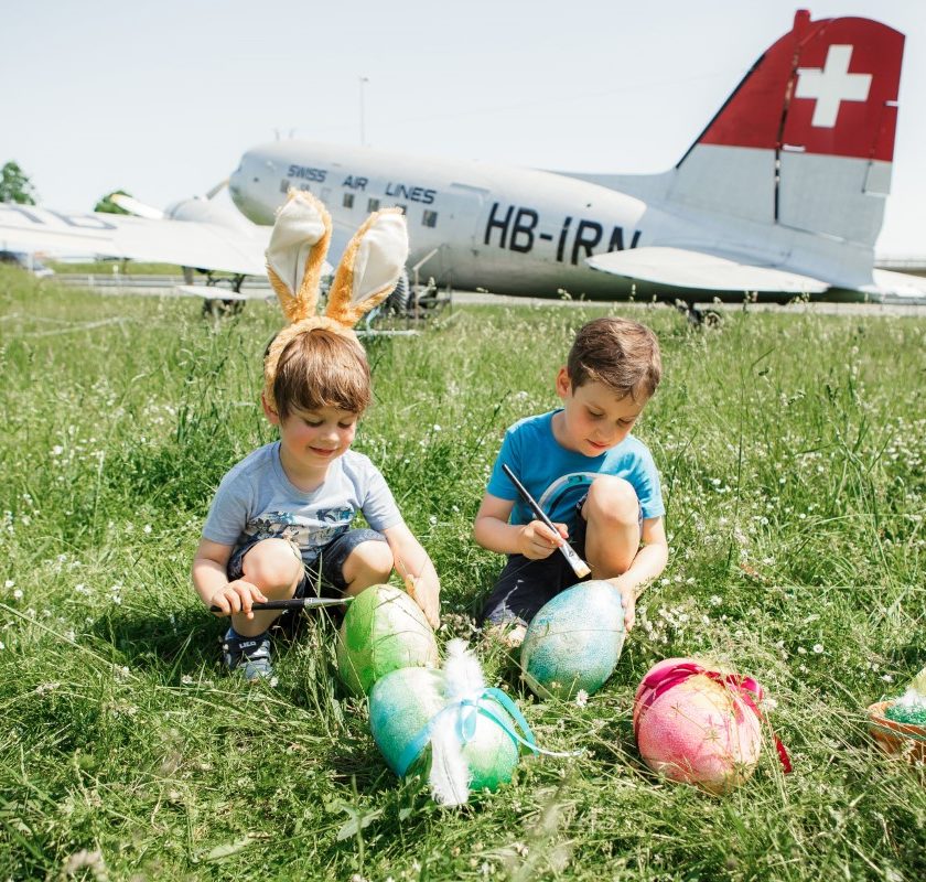 Ein besonderes Osterfest für die ganze Familie im Besucherpark des Münchner Airports